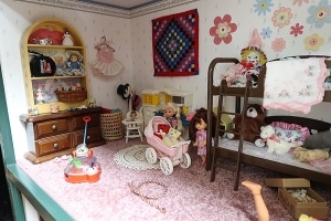 Girl's Bedroom, miniature room