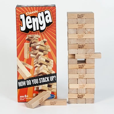 how to play number jenga