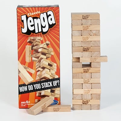 Giant Jenga, Wood, Traditional Game, Event Rental