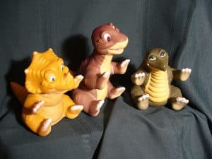 Land Before Time dinosaur puppets. Photo courtesy of Flickr user kafka4prez through Creative Commons License CC BY-SA 2.0.