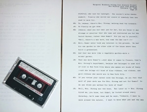 Oral history transcript and audiocassette of interview with John Nazmick, February 16, 1989.