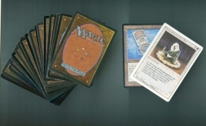 A typical player deck from Magic: the Gathering, The Strong, Rochester, NY