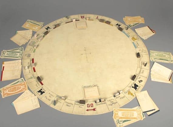 Monopoly Board Game, 1933, courtesy of The Strong, Rochester, New York