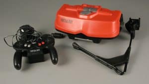 Nintendo Virtual Boy Portable Game Console, 1995, From The Strong, Rochester, New York