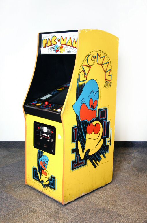 Pac-Man arcade game. 1980. Photo courtesy of The Strong, Rochester, NY.