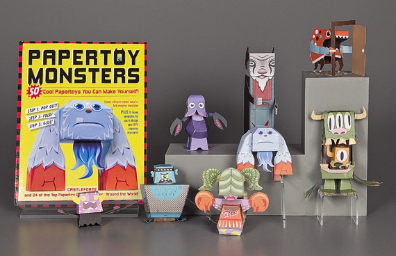 Papertoy Monsters activity book, Workman Publishing, 2010, courtesy of The Strong, Rochester, New York.