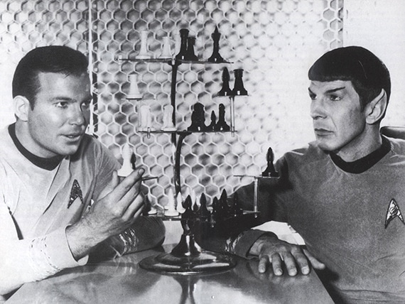 Chess Set - Star Trek. Mr Spock 3D Chess.