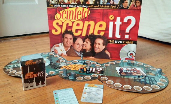 Photograph of Seinfeld Scene-It, 2008, courtesy of Julia Rossi.