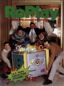 RePlay magazine cover, February 1995, The Strong, Rochester, New York.