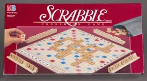 Scrabble, 1989. Gift of Andrew Cosman and Mary Valentine. The Strong, Rochester, New York.