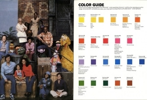 Pages from Sesame Street style guide, “Character Book featuring Jim Henson’s Muppets,” 1979.