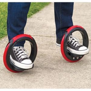 Sidewinding Circular Skates, Hammacher, Fair Use