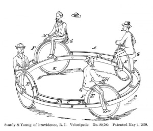 Book illustration from Cycling Art, Energy, and Locomotion, by Robert P. Scott, 1889