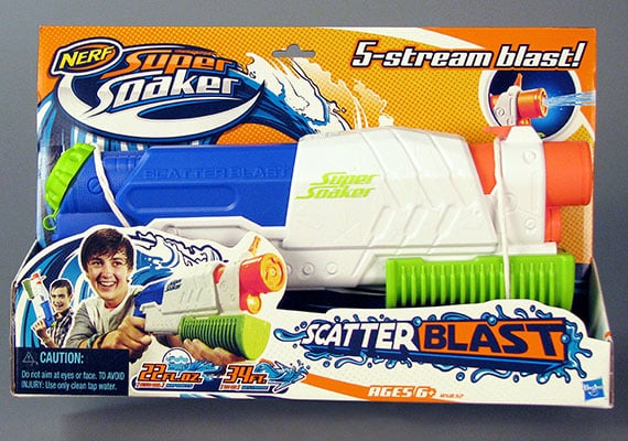 Super Soaker Scatter Blast, water toy, Courtesy of the Strong, Rochester, New York