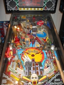 Addams Family Pinball Machine Playfield