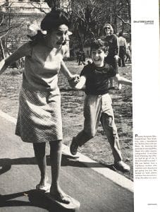 The May 14, 1965 issue of Life magazine featured a cover story on “The Craze and Menace of Skateboards,” bringing the sport and culture to the general public’s attention. The Strong, Rochester, New York.