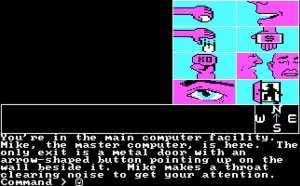 The Moon is a Harsh Mistress screenshot, 1987.