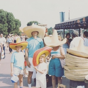 Vacation, about 1986. Photograph courtesy of Victoria Gray.