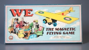 We: The Magnetic Flying Game, Parker Brothers, 1928.