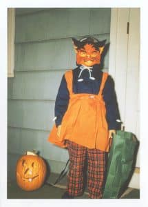 Wendy in her Halloween Costume, Photograph, 1957.Gift of William Tribelhorn, The Strong, Rochester, New York