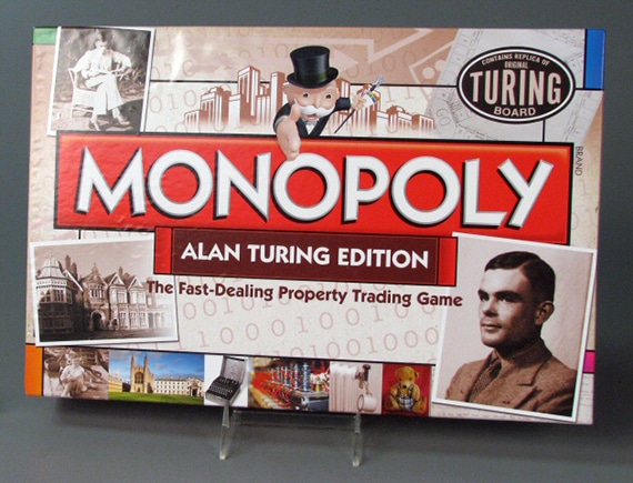 Monopoly: Alan Turing Edition, 2012, gift of Winning Moves, UK, The Strong, Rochester, New York.