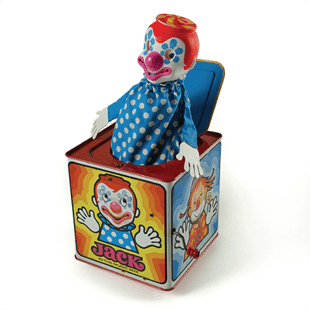 Original jack in the shop box toy