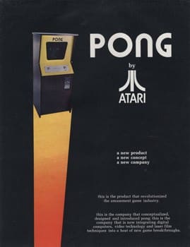 Atari pong flier