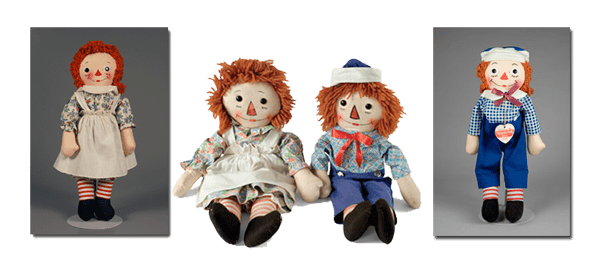 Raggedy Ann and Andy artifacts