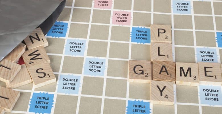 scrabble board