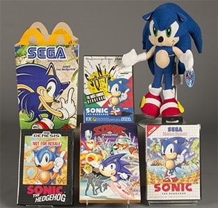 Sonic the hedgehog artifacts