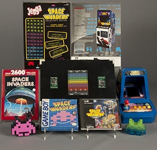 Space invaders artifacts