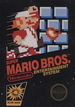 Super mario bros box