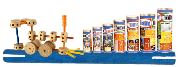 Tinkertoy artifacts