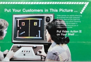 Video Action III advertisement, The Strong, Rochester, New York. 