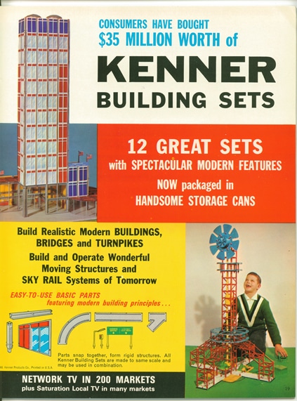 Kenner girder & panel building set shop