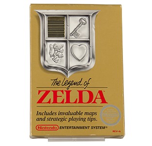 The Legend of Zelda game box