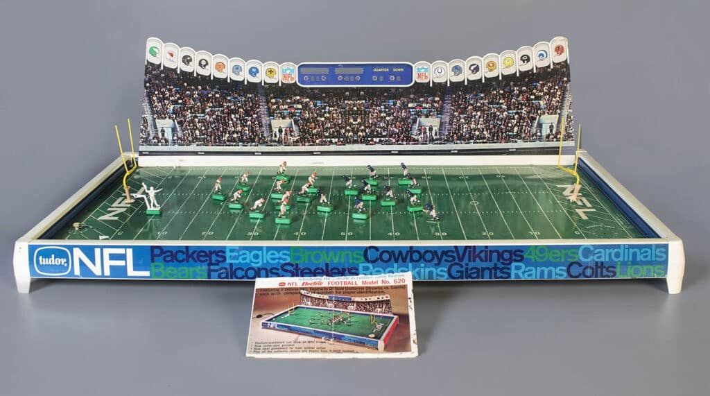 Tudor NFL Electric Football, 1968. The Strong, Rochester, New York.