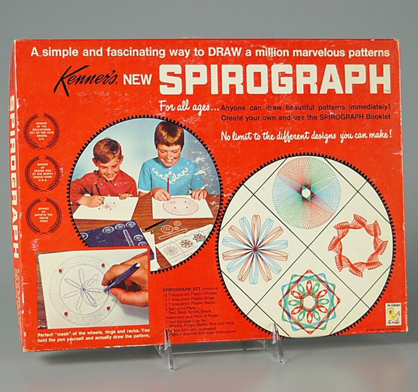 Spirograph artifact box