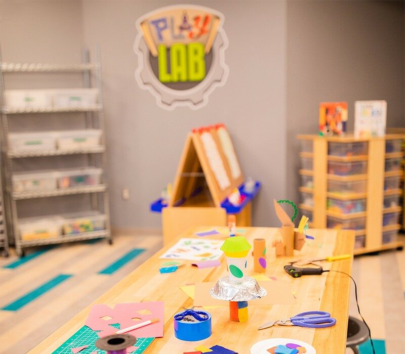 Play Lab craft table