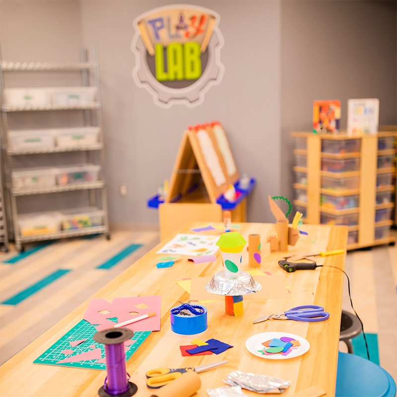 Play Lab craft table