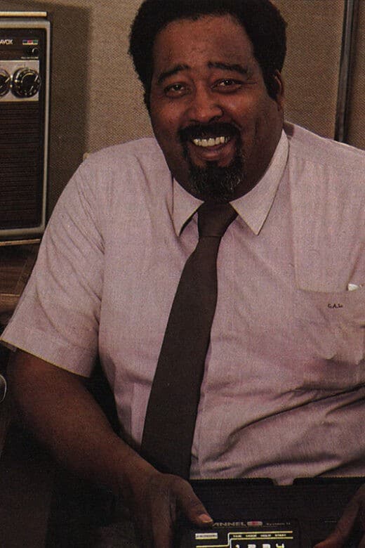 Jerry Lawson at work