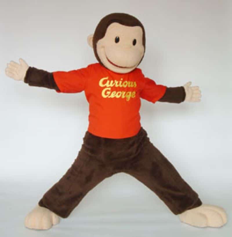 Curious George Character Costume