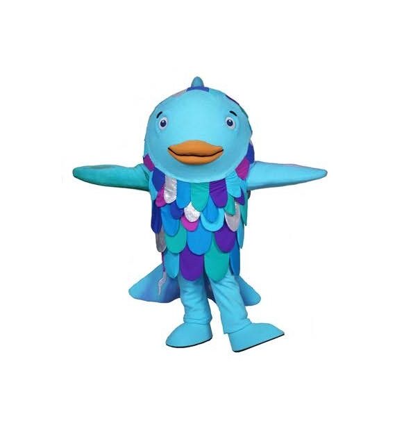 Rainbow Fish Character Costume