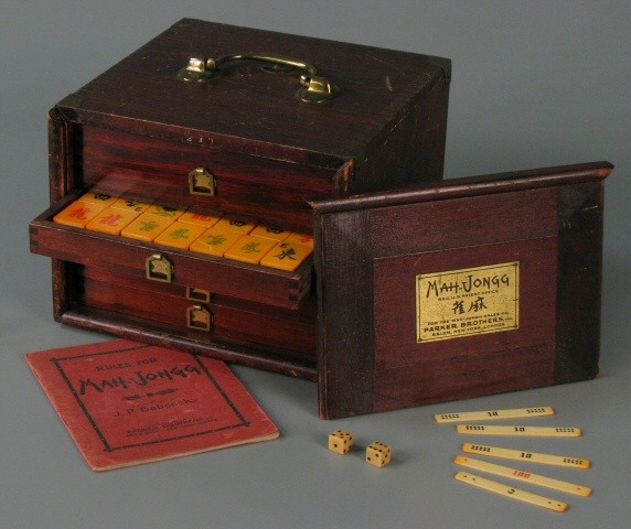 Mah-jongg set, Parker Brothers, about 1923. The Strong, Rochester, New York.