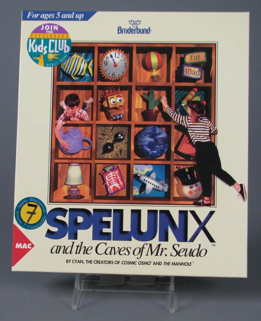 Spelunx and the Caves of Mr. Seudo, Cyan, Inc., 1992, The Strong, Rochester, NY.