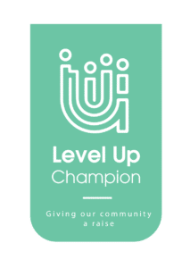 Level up badge