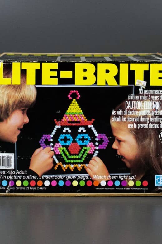 Lite-Brite box