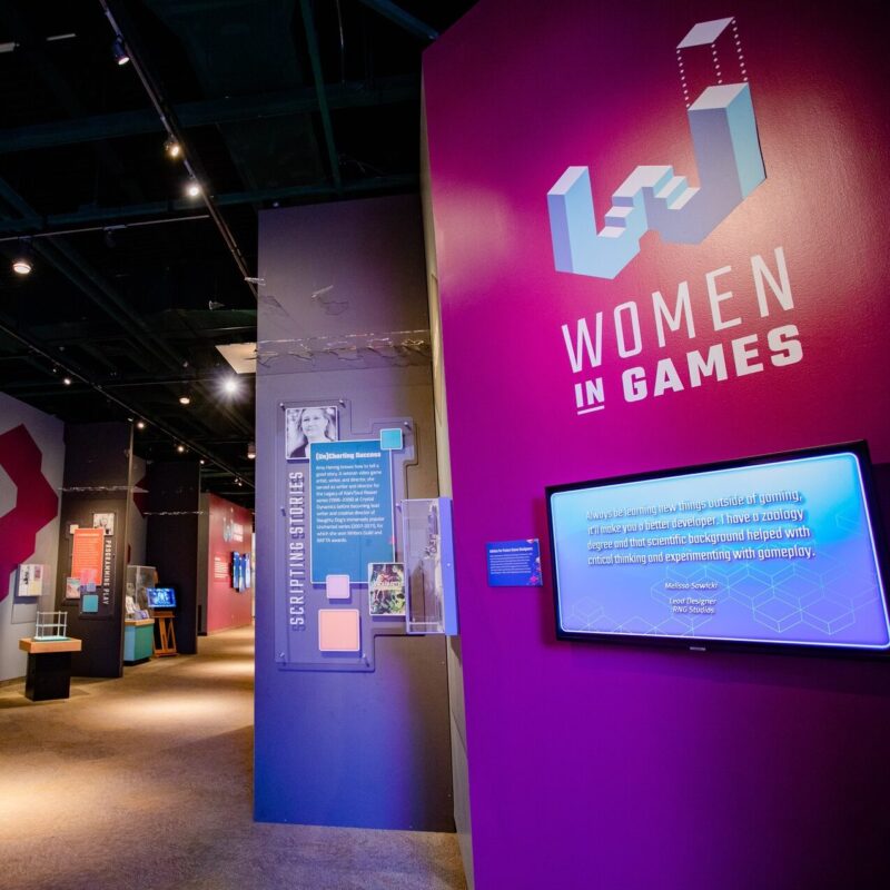 Women in Games exhibit