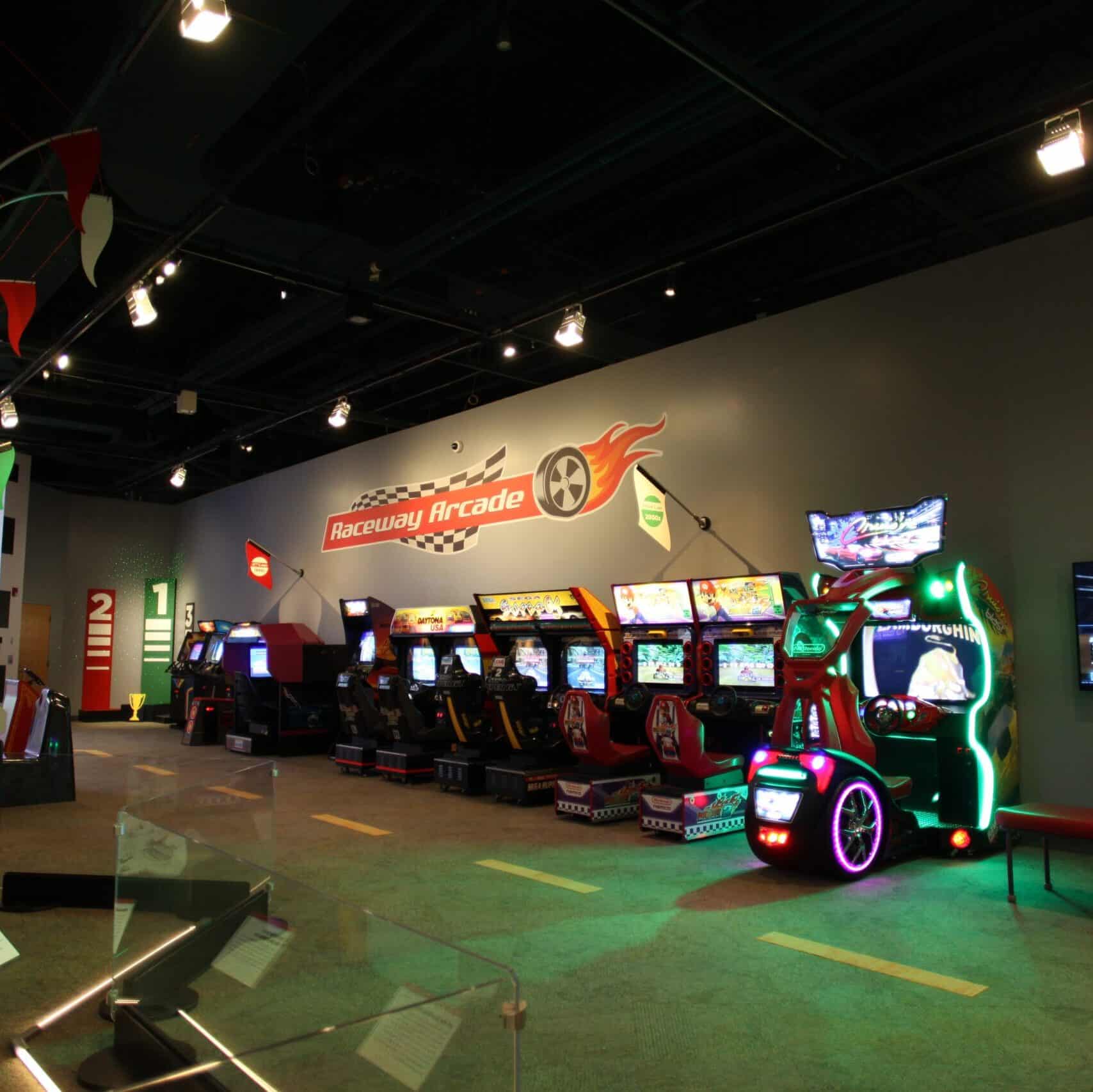 photo of Raceway Arcade exhibit