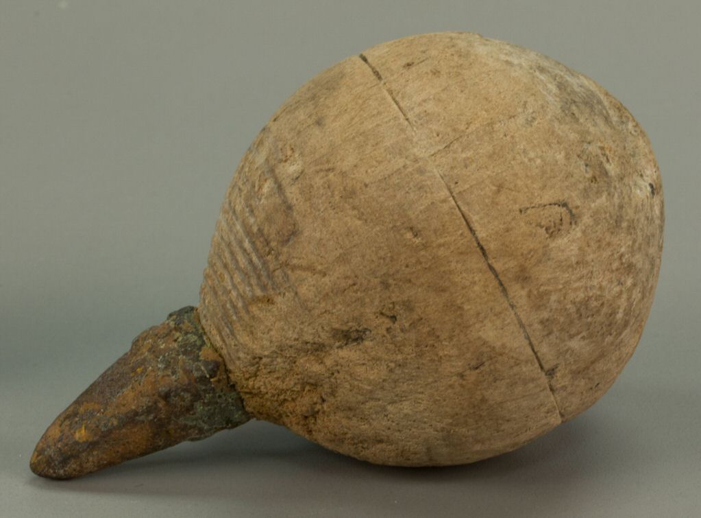 Wooden top, England, 16th century. The Strong, Rochester, New York.